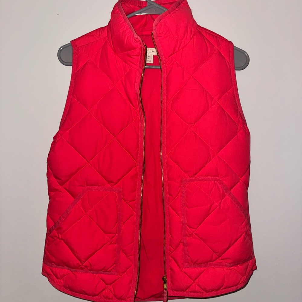 J Crew Vest - Hot Pink XS